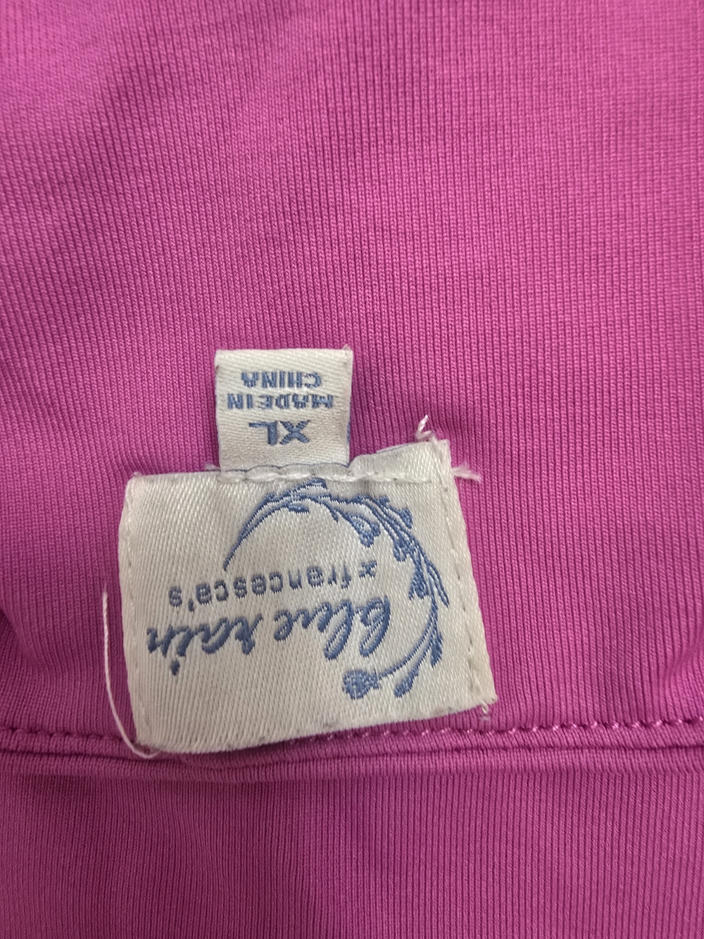 Blue Koi Pink Active Top - XL